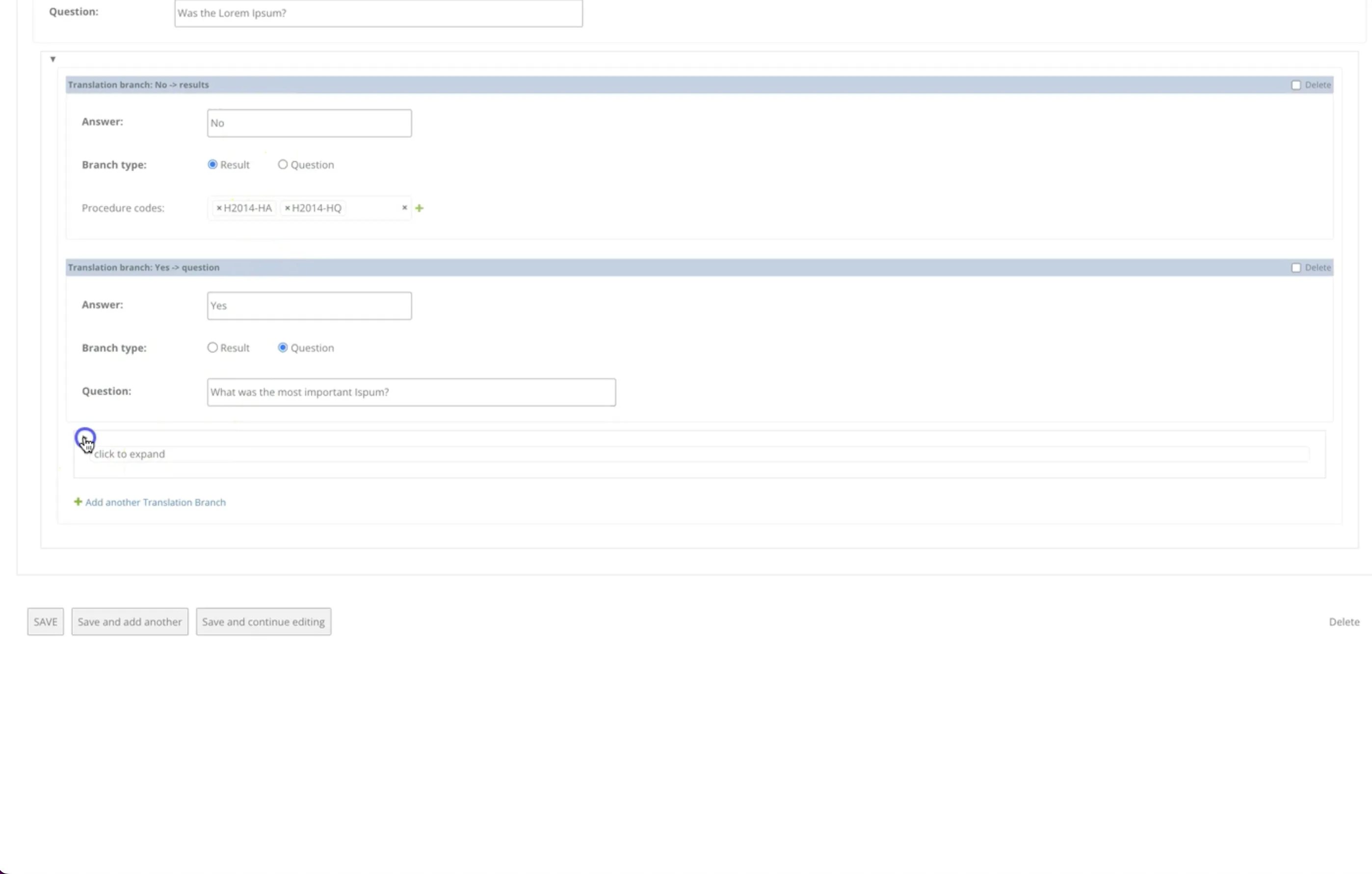 Collapse Branches at Will